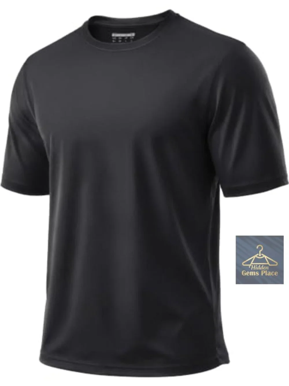 UPF 50+ Quick Dry Short Sleeve Rash Guard Swim Shirt for Men Athletic
